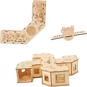 BESPORTBLE 1 Set Pet Tunnel Creative Maze House for Hamsters Mice Animals with Seesaw Fun Active Plaything for Pet Exercise Relaxation