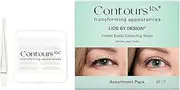 Contours Rx Lids by Design - Medical Grade Eyelid Correcting Strips for Heavy, Hooded, & Droopy Lids - Transparent, Anti-Aging, and Hypoallergenic Eyelid Tape - (4mm - 7mm) Assortment Pack, 80ct