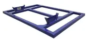 1500MM 5FT LEVELLING SPREADER SMUDGE BAR 4-IN-1 BUCKET TRACTOR OR SKID STEER
