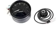 Motorcycle Speedometer Night Vision Dial Odometer Light Multifunction Digital Indicator Tachometer Fuel Meter Instrument Oil Gauge Motorcycle Trip Meter(02)