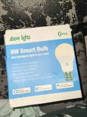 Smart Bulb Above Lights E26/E27 9W Wi-Fi LED Multi Colored / Dimmable