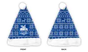 North Melbourne Kangaroos AFL Xmas Christmas Santa Hat Ugly Sweater Design