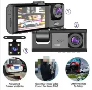 2-Inch Screen Wifi Link 1080P HD Dashcam with Night Vision 2/3 Lenses