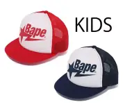 A BATHING APE BAPE KIDS Goods BAPE STA MESH CAP 1L30380007 r