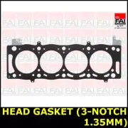 Head Gasket Fits JAGUAR XF Opt2/3 1.35mm CC9 2.2 224DT(DW12C) X250 B3461GH