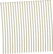 Sewroro 50pcs t Shape Pins Jewelry Making String DIY Headpins for Earrings Charms Flat Pins