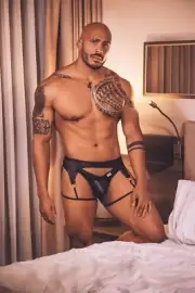 [O085] Male Model Showing Off Body Fine Art Hunky Physique MATTE OR GLOSS OPTION