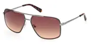 Guess GU00167 09F Men's Sunglasses Gunmetal Size 60