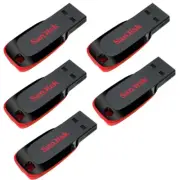 SanDisk 128GB 64GB 32GB 16GB 8GB Cruzer Blade CZ50 USB Flash Pen Drive OTG Lot