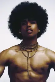 [H102] Handsome Man Cute Male Model Showing Off Body Physique Art Photography