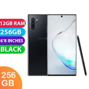 Samsung Galaxy Note 10+ Plus (12GB RAM, 256GB, Black) - Grade (Excellent)