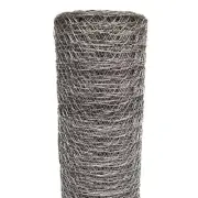 Acorn International Hardware cloth 48" x 150 ft Poultry Netting 20-Gauge Silver