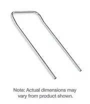 Metro H5C Super Erecta One-Piece Handle, Chrome, 24"