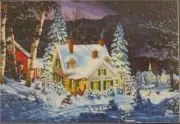 PaintWorks WINTERS HUSH Paint by Number KIT 20"x14” #73-91614~NEW