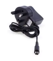 Nintendo DSI XL / DSI / 3DS mains charger (UK 3-pin plug)