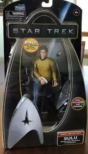 STAR TREK Warp Collection Sulu Accessories Posable 2009