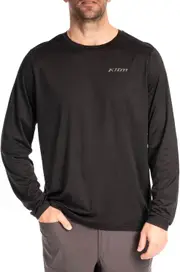 Klim Static Peak, functional shirt longsleeve , color: Black , size: XXL
