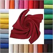 Polar Fleece Fabric Large Fat Squares/Quarters.Super Soft Handle,37 Colors,Test Approved,Spun Polyester,Substantial Weight,Neotrims UK | Moss Green, Fat Square 50 x 60cm