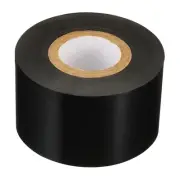 1.37"x328' Wax Thermal Transfer Ribbon, 1 Roll 1" Core Ink Out Ribbon, Black