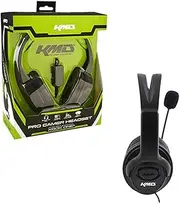KMD Xbox 360 Live Pro Gamer Headset with Mic - Black - Large