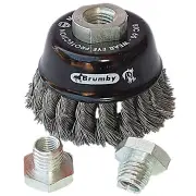Brumby BTC65 - Wire Cup Brush 75mm Twistknot Multi Bore