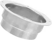 CATIEBYE Range Hood Kitchen Smoke Exhaust Ducting Flange Kit Connector Collar for Efficient Purification