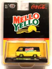 M2 Machine BP 1/64 Scale 1967 Dodge A-100 Van yellow/black RR's "CHASE"