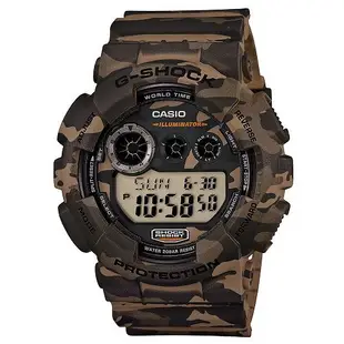 【CASIO】G-SHOCK 軍事戰鬥玩酷迷彩造型概念錶(GD-120CM-5)正版宏崑公司貨