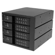 StarTech.com 4-Bay Mobile Rack Backplane - Trayless Hot Swap Mobile Rack Back...