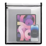 15x17 Inch Anti-Tracking Faraday Bags RFID Signal Blocker Pouch for Laptop Phone