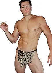 [NDS Wear] Jungle Man Costume Cheetah Print One-Size