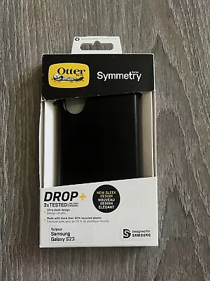 OtterBox Symmetry Case for Samsung Galaxy S23 – Black