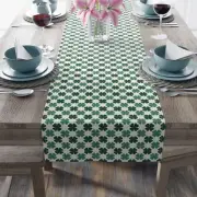 St. Patrick's Day Table Runner, Irish Home Decor, Shamrocks Decor, Dining Room
