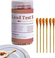 Lead Test Kit with Testing Swabs, Accurate Lead Check Swabs 30/60, Results in 30 Seconds, High-Sensitive Instant Lead Paint Test Kit, Instant Lead Testing Strips for All Painted Surfaces