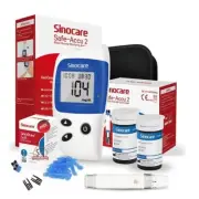 Sinocare Safe-Accu 2 Blood Glucose BG Monitoring System
