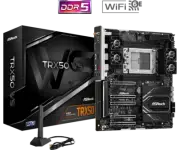 Asrock TRX50 WS Motherboard Supports AMD Ryzen Threadripper PRO 7000 Socket sTR5