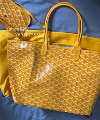 在飛比找Yahoo!奇摩拍賣優惠-Simon二手正品95新Goyard PM Tote Bag