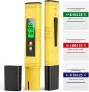 Digital Ph Meter, 0.01Ph High Accuracy Pen Type Ph Tester for Household Drink...