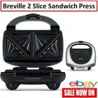 Breville Jaffle Maker 2 Slice Triangle Toastie Toast Sandwich Press Iron Grill A