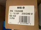 InSinkErator MS-9 Manual Stop Start 208-240V 3Ph 15260B (NEW)