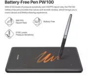 Huion H420X OSU Graphics Drawing Tablet 8192 Levels Battery-Free Pen 4 x 2 inch