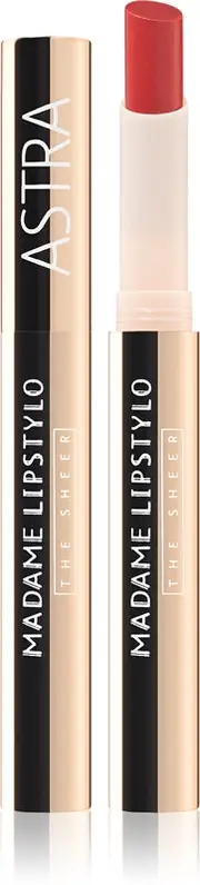 [Astra makeup] Astra Make-up Madame Lipstylo The Sheer glossy lipstick for voluminous lips color 05 Jolie Coco 2 g
