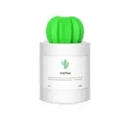 Usb Port 280Ml Mini Cactus Shape Air Purifier Cool Mist Humidifier For Car Home Office