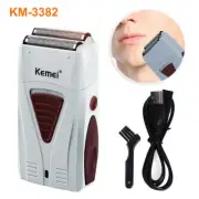 Kemei Electric Shaver Trimmer Bald Razor Beard Shaving Machine Rechargeable Men