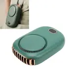 Hanging Neck Fan Portable USB Charging Leafless Fan Large Wind Power Display_new