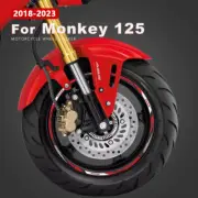 Motorcycle Wheel Sticker Wheel Decal for Honda Monkey 125 Grom 125 MSX 2013-2023