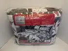 Whole Home Holiday King Handcrafted Patchwork Quilt Set "Holiday Morning"