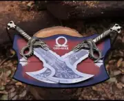 God of War, Blades of Chaos Metal, God of War Kratos Blades of Chaos Twin Blades