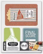 We R memory keepers Game day scrapbook albums made easy kids sports football