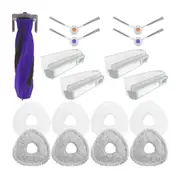 Accessory Set for Freo X Ultra / J4, J4 Lite Replacement Parts Main Side Brush Filter Mop Cloth,C